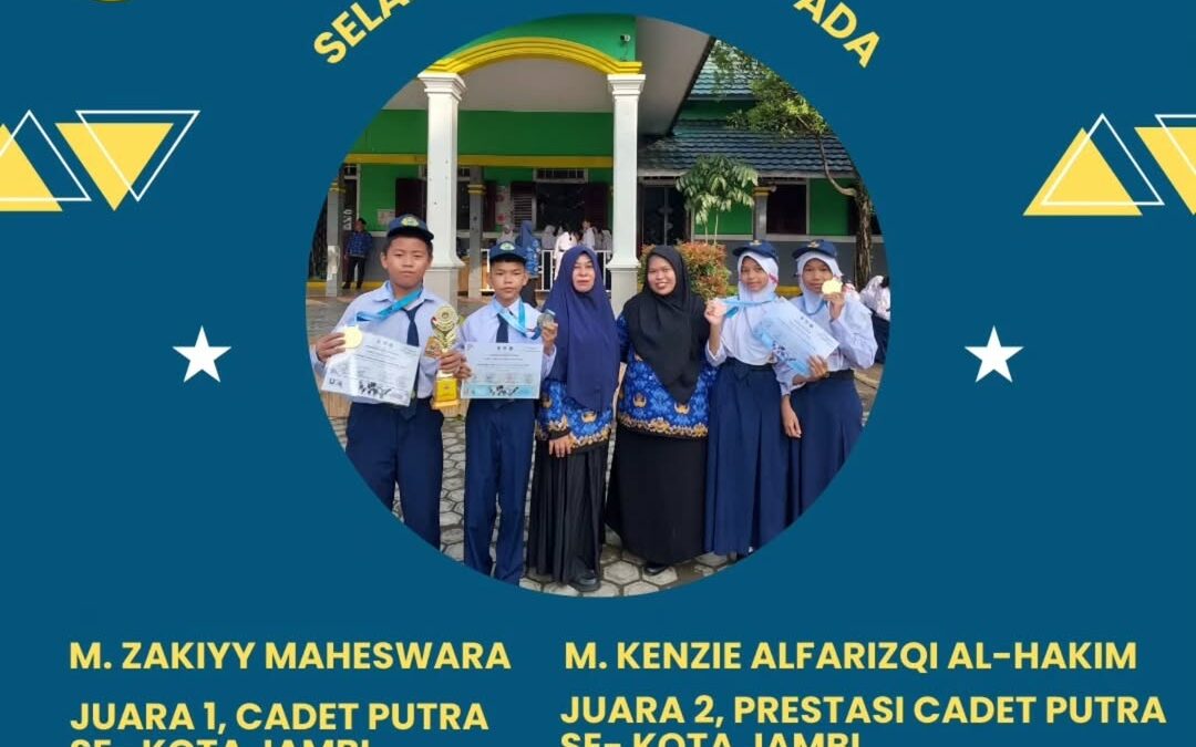 Senin Bertabur Prestasi: Siswa/i SMPN 1 Kota Jambi Sabet Banyak Juara di Kejuaraan Taekwondo Se-Kota Jambi