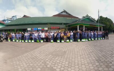 SPENSA Berbagi: Wujud Kepedulian Sosial di SMP Negeri 001 Jambi